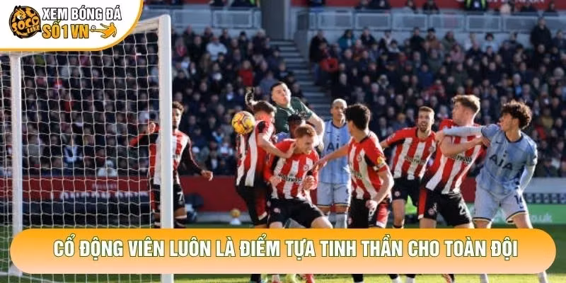 Cổ động viên luôn là điểm tựa tinh thần cho toàn đội