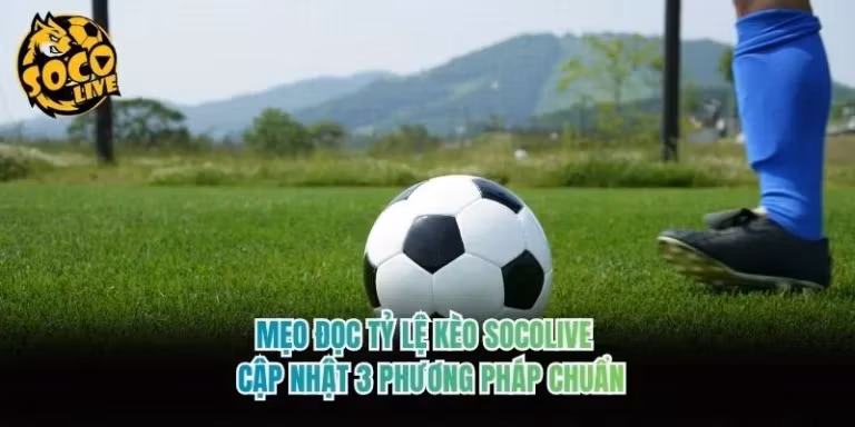 Mẹo Đọc Tỷ Lệ Kèo Socolive - Cập Nhật 3 Phương Pháp Chuẩn